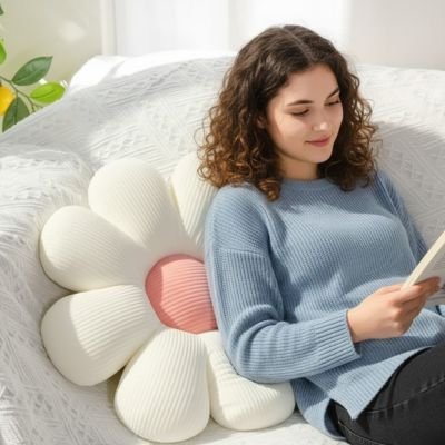Coussin fleur