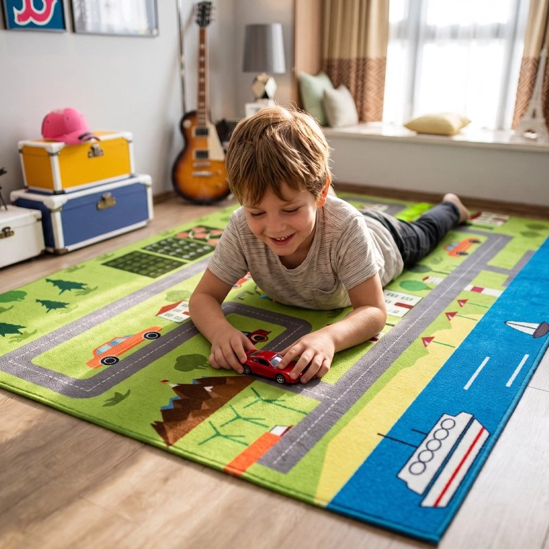 Tapis chambre enfant